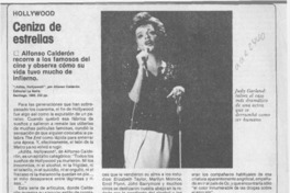 Ceniza de estrellas  [artículo] D. O.