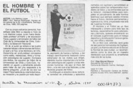 El hombre y el fútbol  [artículo] Olga Meynet Blanco.