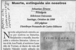 Muerte, extinguida sin nosotros  [artículo] Gabriel Castro Rodriguez