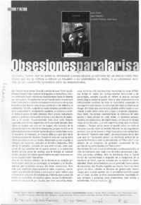 Obsesiones para la risa  [artículo] Patricia Espinosa