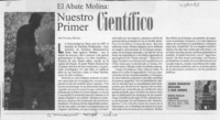 Nuestro primer científico  [artículo] Valeria Maino