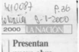 Presentan nueva obra de Oscar Muñoz  [artículo]