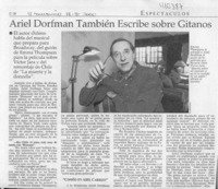Ariel Dorfman también escribe sobre gitanos  [artículo]