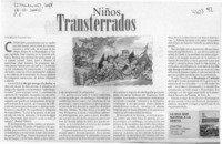 Niños transterrados  [artículo] Mario Valdovinos