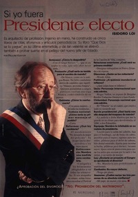 Si yo fuera presidente electo  [artículo] Pauline Kantor