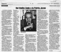 Del cielito lindo a la patria joven  [artículo] Enrique Ramírez Capello