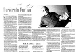 Burócrata furtivo  [artículo] Beatriz Berger