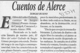 Cuentos de alerce  [artículo] Sergio Bueno