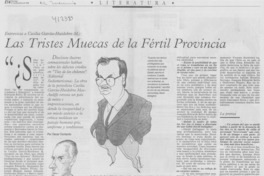 Las tristes muecas de la fértil provincia