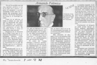 Armando polémica  [artículo]