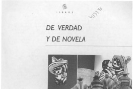 De verdad y de novela  [artículo] Marcela Valdivieso