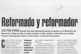 Reformado y reformador  [artículo]