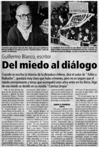 Del miedo al diálogo