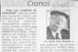 Cronos  [artículo] Carlos René Ibacache