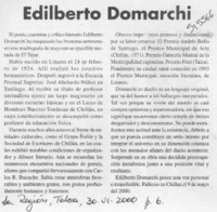 Edilberto Domarchi  [artículo]