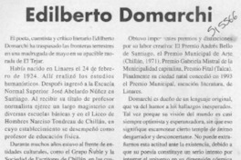 Edilberto Domarchi  [artículo]