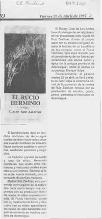 El Rucio Herminio  [artículo]