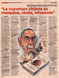 "La coyuntura chilena es mezquina, chata, infecunda"