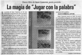 La Magia de "Jugar con la palabra"