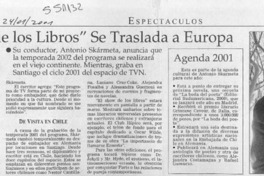 "El Show de los libros" se traslada a Europa  [artículo]