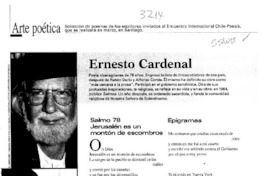 Ernesto Cardenal  [artículo]