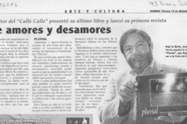 De amores y desamores  [artículo]