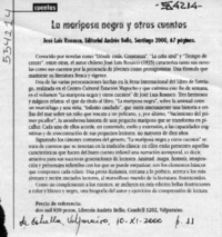 La Mariposa negra y otros cuentos  [artículo]