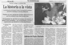 La historia a la vista  [artículo] Alejandra Zúñiga Sepúlveda