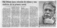 Poli Délano lanza selección de relatos y una reedición de su primera novela