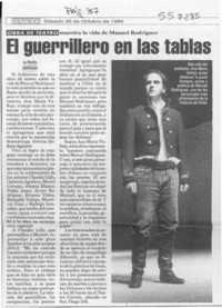 El Guerrillero en las tablas  [artículo]