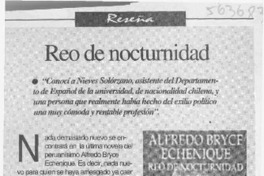 Reo de nocturnidad