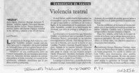 Violencia teatral  [artículo] Lady Macbeth
