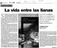 La Vida entre las lianas  [artículo]