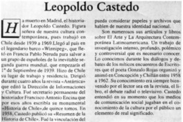Leopoldo Castedo