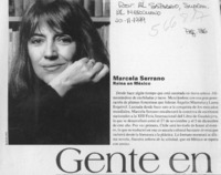 Marcela Serrano Reina en México