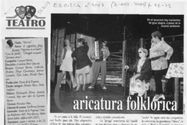 Caricatura folklórica  [artículo] Italo Passalacqua C.