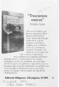 "Trescientos metros"