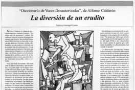 La diversión de un erudito  [artículo] Patricia Armingol Cartes
