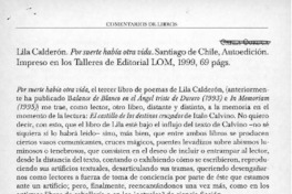 Por suerte había otra vida  [artículo] Thomas Harris E.