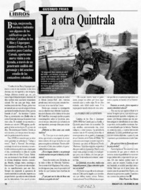 La otra Quintrala  [artículo] Delia Pizarro San Martín