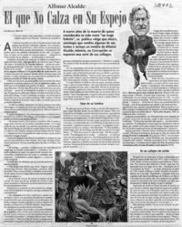 El que no calza en su espejo  [artículo] Beatriz Berger