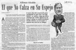 El que no calza en su espejo  [artículo] Beatriz Berger