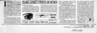 Isabel Gómez y perfil de muros  [artículo]