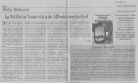 La artillería terapéutica de Alfredo Jocelyn-Holt  [artículo] J. P. D.