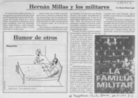 Hernán Millas y los militares