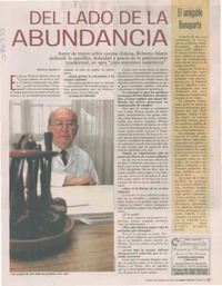 Del lado de la abundancia