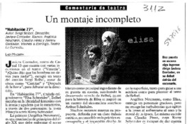 Un montaje incompleto  [artículo] Lady Macbeth