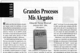 Grandes procesos, mis alegatos