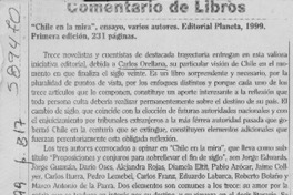 Chile en la mira  [artículo] Antonio Rojas Gómez