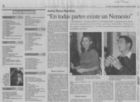 "En todas partes existe un Nemesio"  [artículo]